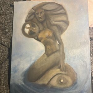 Mermaid statue